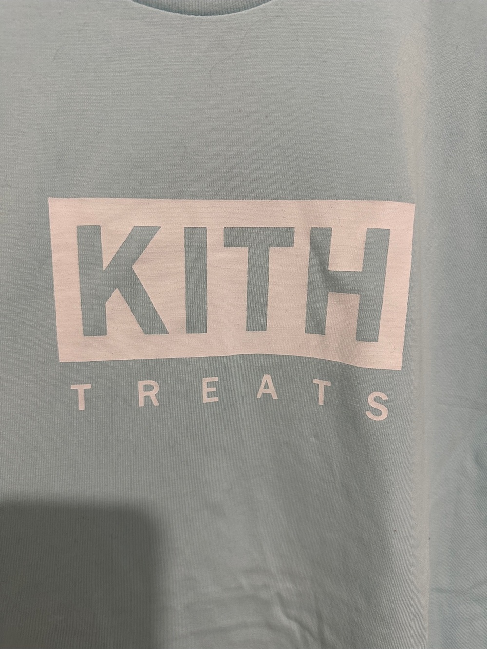 Kith Light Blue Logo Tee - Picture 2 of 4